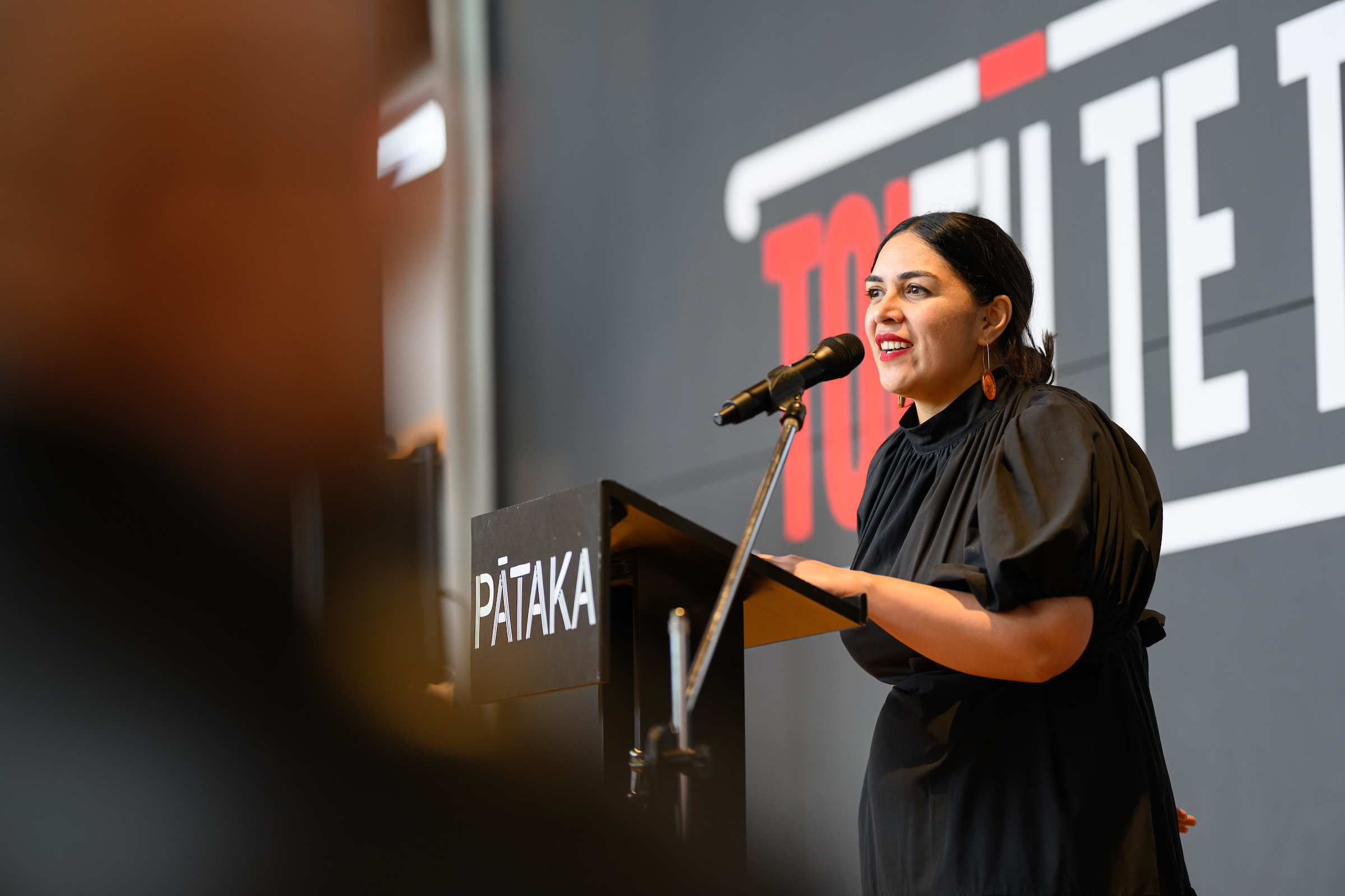 Curator Ioana Gordon-Smith at the Asia Pacific Triennial in Brisbane